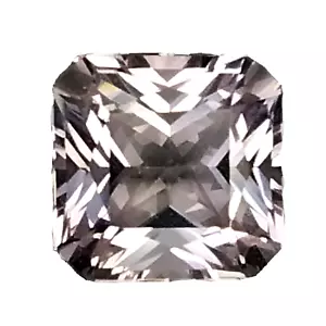 3.03CTS Ravishing luster peach pink natural morganite octagon shape ,see video - Picture 1 of 3
