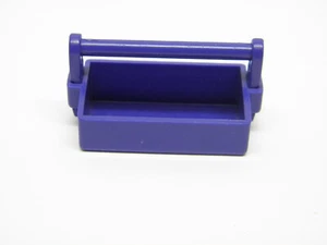 Playmobil 3014 3182 3879 3880 4082 Chantier Ville Caisse à Outils Bleu - Picture 1 of 1