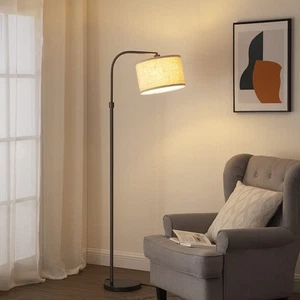 Arched Floor Lamps for Living Room, Standing Tall Arc Lamp with Adjustable Li... - Picture 1 of 8