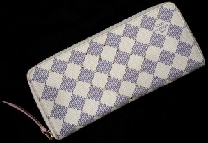 Louis Vuitton N60252 Zippy Clemence Studs Damier Azure 119578 - Picture 1 of 8