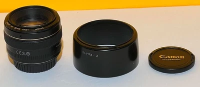 Canon Lens EF  50mm 1.4 USM With Hood For 90D T7i T8i 80D 80D 70D 5D 6D 7D ++ - Image 1 of 3