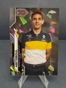2020 Topps Chrome Sapphire Formula 1 F1 Cyril Abiteboul 70th 5/70 #85 - Picture 1 of 2