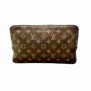 Louis Vuitton Monogram Trousse Toilette 23 Clutch Tasche M47524 #FP592-173 - Bild 1 von 16