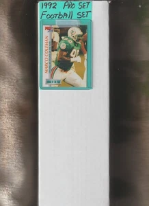 1992 PRO SET FOOTBALL COMPLETE HAND COLLATED 701-CARD SET W/E.SMITH, OTHERS - Picture 1 of 1