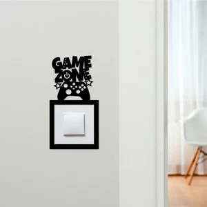 Light Switch Surround Game Zone Gaming Kids Room Decorative Switch Cover Frame - Picture 1 of 9