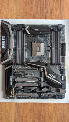 MSI X299 Gaming Pro Carbon AC Motherboard – Fully Functional - Image 1 of 2