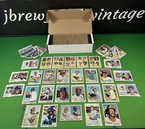 1978 Topps Baseball Partial Set (525/726) w/ HOF, Semi-Stars, Team, Mgrs • VG/EX - Picture 1 of 16