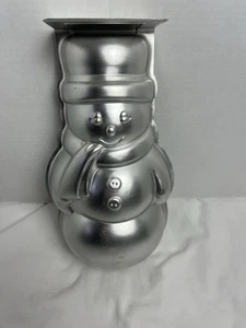 Wilton Stand Up 3D Snowman Christmas Holiday Cake Pan 2105-1394 1984 Vintage - Picture 1 of 6