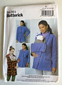 Butterick B6301Size B5 (8-10-12-14-16) Maternity Uncut 2015 - Picture 1 of 2