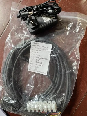 Replacement Datalogic MATRIX300N 120 220 series serial cable power cord 3M - Image 1 of 4