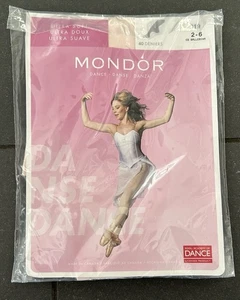 Medias Convertibles Mondor Ultra Suaves Estilo 319 Niño Color 7 Rosa/Rosa 2-6 NUEVAS - Imagen 1 de 2