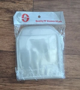 CD sleeves NEW transparent quality PP sleeves pack of 50 clear sleeves unused - Afbeelding 1 van 4