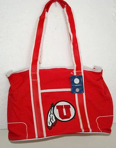 University of Utah Utes Fußball Sport Schule Maskottchen Hampton Beuteltasche Tasche neu Etikett - Bild 1 von 4