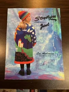 Jarol Streetwise Chunky Lee Anderson Knitting Pattern Cardigan Jumper 1998 - Picture 1 of 5