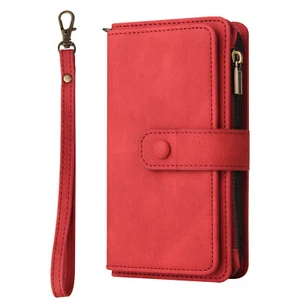 For Samsung Galaxy A03/A03s A02/A02s 166 Luxury Zipper Wallet Leather Phone Case - Picture 1 of 70