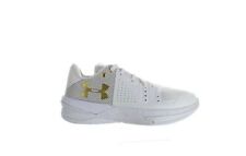 Under Armour Womens Block City White Volleyball Shoes Size 5 (1718042)