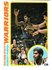 1978-79 TOPPS #86 ROBERT PARISH Golden State Warriors Basketball Card