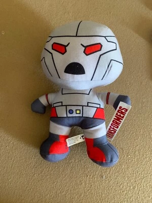 NUEVO CON ETIQUETAS Grande 11” Transformer Magatron Robot Juguete de Peluche Gris Licencia Figura Suave  Foto 1 de 4