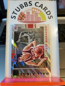 Pete Maravich 2017 Hall Kings Nº 15 Panini Donruss Tarjeta Verde Atlanta Hawks!! - Imagen 1 de 4