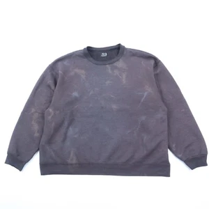 Sudadera XL Desteñida por el Sol Negra Fruta del Telar Gótica Punk Patín Cuello Redondo - Imagen 1 de 5