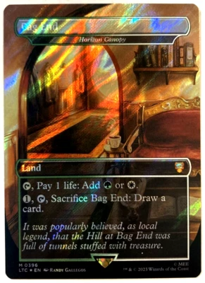MTG Bag’s End SURGE FOIL Lord of the Rings Commander 396 NM - Image 1 of 4