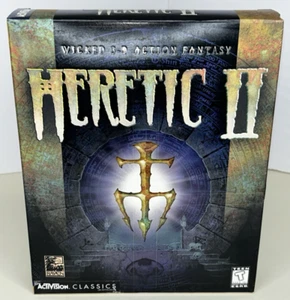 Heretic II gioco PC Big Box Windows 95/98 CD-ROM SIGILLATO software Activision Raven - Foto 1 di 20