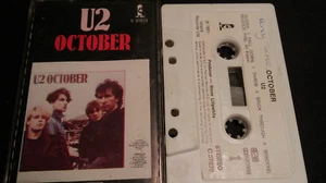 U2 October *MEGARARE NEW ZEALAND ORIGINAL MC TAPE*1981* - Picture 1 of 2