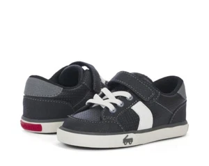 New See Kai  Run Connor black/white leather retro look  sneakers, 11, NWT - Picture 1 of 4