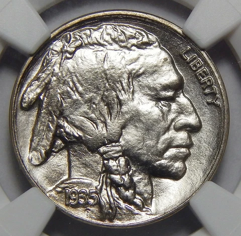 1935 NGC MS68 BUFFALO NICKEL Cover