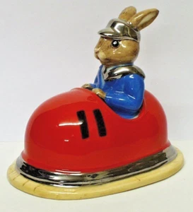 ROYAL DOULTON BUNNYKINS DODGEM PLATIN COLORWAY LIMITIERTE EDITION VON 50