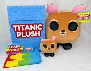 Pet Simulator Titanic Fawn and Baby! Big Games Plüsch OHNE CODE Roblox Neu* - Bild 1 von 8
