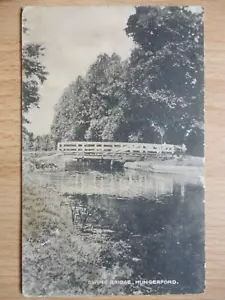 More details for swing bridge hungerford berkshire c1912