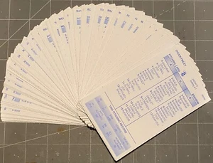 STRAT-O-MATIC BASEBALL CARD SINGLES, 1999 SEASON, SADV, $2.25 PER CARD, VG to EX - Picture 1 of 2