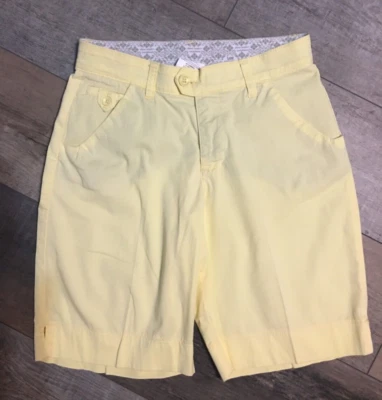 Lee Classic Comfort Yellow Shorts - Women’s Size 4P Petite - Image 1 of 3