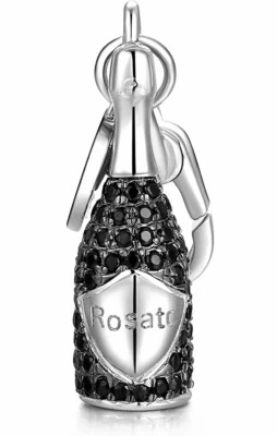 Rosato ciondolo bottiglia Champagne My HOME RHO016 - Immagine 1 di 2