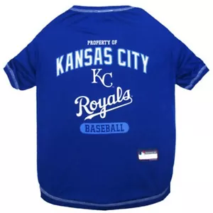 Kansas City Royals Haustier T-Shirt; SM; Umfang Größe von 16 Zoll bis 20 Zoll - Bild 1 von 3