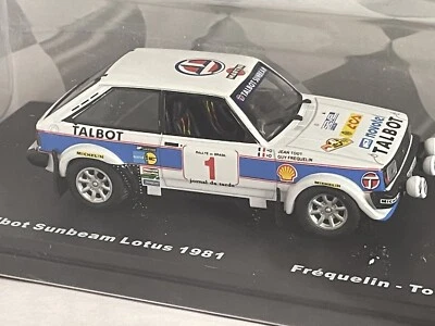 1/43 TALBOT SUNBEAM LOTUS BRAZIL 1981 RALLY GUY FREQUELIN - Изображение 1 из 2