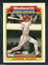 1991 Topps Woolworth Highlights - #29 - Chris Sabo - Cincinnati Reds