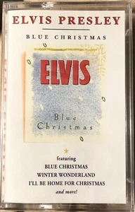Elvis Presley - Blue Christmas (Factory Sealed Cassette, 1992) Collector's Item - Imagen 1 de 5