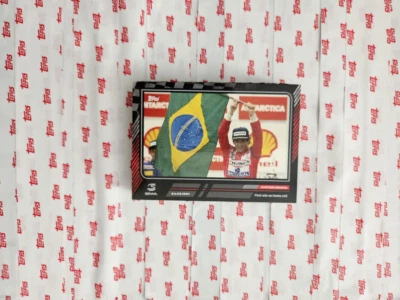 Topps - The Story of Ayrton Senna - Card 32 - First win on home soil- - Image 1 of 2