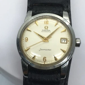 Reloj de pulsera automático Omega Seamaster vintage acero inoxidable 34 mm estuche 2849 - Imagen 1 de 9