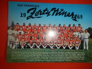 Vintage Original 1969 San Francisco Team Issued 81/4 X 6 Photo  - Picture 1 of 3