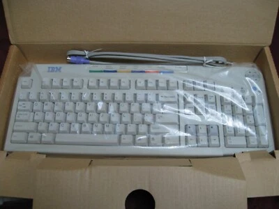 NEW Vintage IBM KB-9930 Keyboard Pristine Condition - Original Box + Packaging - Image 1 of 4