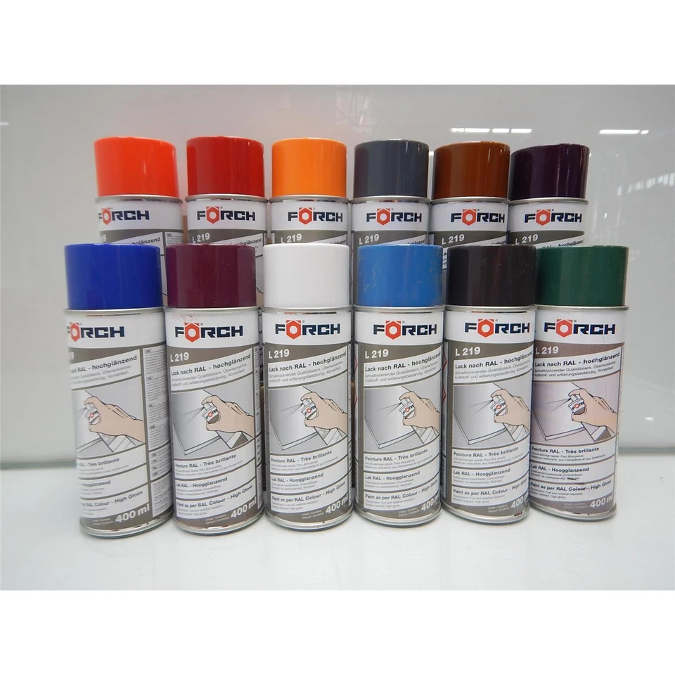 KFZ LACK RAL AUTOLACK LKW SPRAYDOSE SPRÜHDOSE  LACKSPRAY FARBE 400ML R6020-9018 - Bild 1 von 1