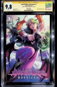 DARKSTALKERS: MORRIGAN #1 STANLEY ARTGERM LAU Trade CGC 9.8 SIGNED by Artgerm - Picture 1 of 1
