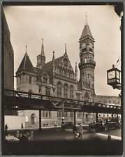 NY City 1930's 8X10 Photo Jefferson Market Court, 6th Av and W 10th St 58449797