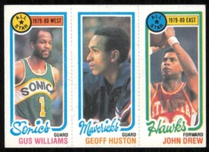 1980-81 Topps Panels Williams-Huston-Drew #5/12/67 RC - Picture 1 of 2