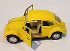New 5" Kinsmart 1967 Volkswagen Classical Beetle Diecast Toy Car 1:32 Yellow