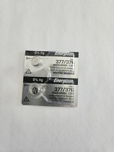 Fast Ship - 2 - PK Energizer Watch Batteries-SR626SW /Ag4-377- EX- Date-2029 - Picture 1 of 1