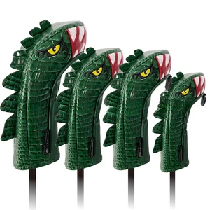 Golf club cover, club head cover, Tyrannosaurus Rex PU outdoor accessory - Picture 1 of 8